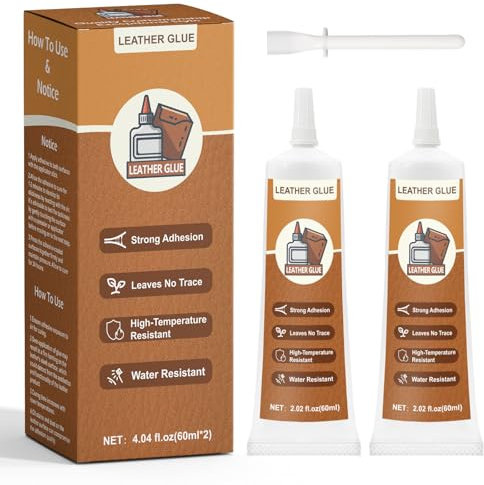 INNOVAYOU Lederkleber 120ml, Leder Kleber Instant Bonding Permanent Clear Soft Wasserdicht, Lederkleber Extra Stark für Sofas, Autositze, Geldbörsen