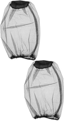 Didiseaon 2 Ensembles Chapeau De Moustique Filet Anti-Insectes Extérieur Chapeaux avec Moustiquaire Chapeau Pliable Bonnet De Chasse Filet Anti-Insectes Portable 4 Pièces * 2