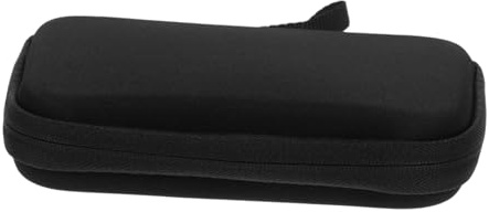 Bolsa Organizadora para Medidor de Glucemia Eva Negro Portátil | Compartimentos Múltiples, Interior Divisiones, Diseño Moderno y Resistente para Monitoreo en Movimiento