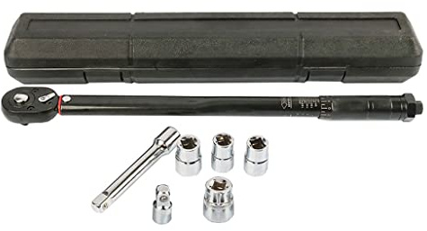 PFXNGMS Chiave dinamometrica da 1/2 28-210 N. per Set di Chiavi dinamometriche Regolabili Alte M Include Set di Chiavi e bussole Ex