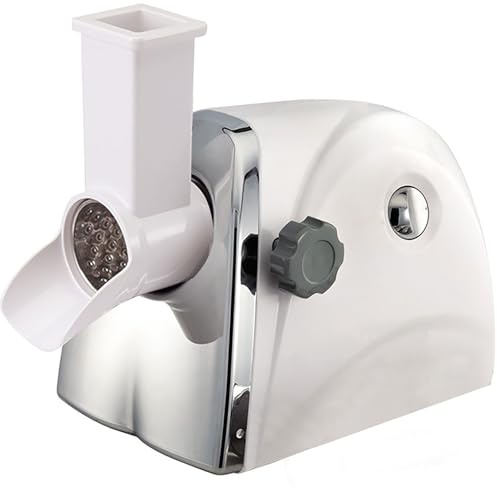 Commercial Electric Cheese Grater, Rotary Cheese Shredder Machine with 3 Drum Blades for Cheese, Vegetables, Nuts, and Carrots
