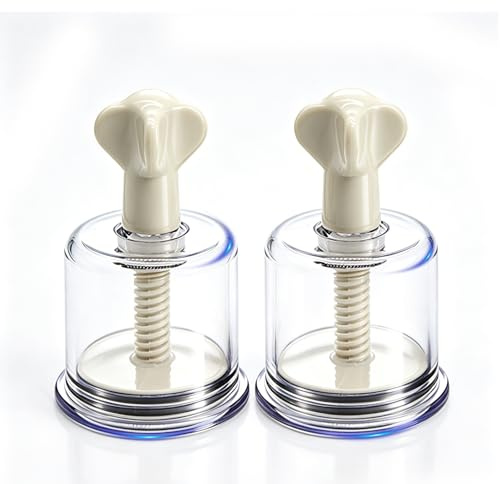 Nippelsauger für Frauen Herren Nippelpumpe Brust Nippel Pumpe Brust Vergrößerung Pussy Pump Klitoris Pumpe für Frauen Silikon Nippel Sauger Nippelpumpe 2er Set Sex Spielzeug für die Frau