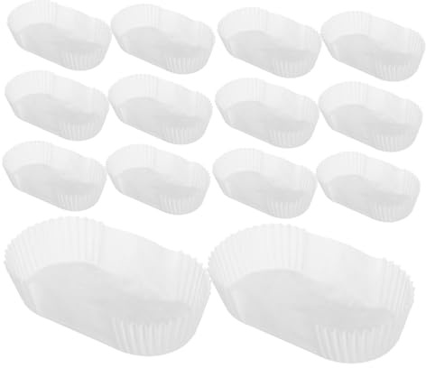 TOGEVAL 1000 Pezzi Carta da Forno per Torte e Pane Pirottini Usa e Getta per Cupcake e Muffin Carta da Forno Bianco per Casa Feste e Laboratorio Dolciario