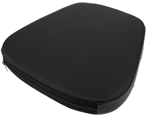 WEKADRIN Cuscino per Sella Bici Elettrica 5 CM Spessore con Cinghie Coprisella Antivibrazione Antiurto per Scooter e Moto Imbottitura Ammortizzante per Viaggi Lunghi e Comfort Passeggero