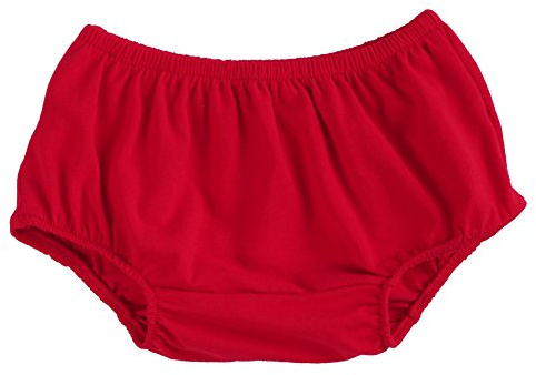 IWEMEK Toddler Baby Girls Boy 1st 2nd Birthday Cake Smash Outfits Cotton Basic Diaper Cover Nappy Bloomers Under Shorts Briefs Panty PP Underwear Swim Dance Panties for Photo Shoot Red