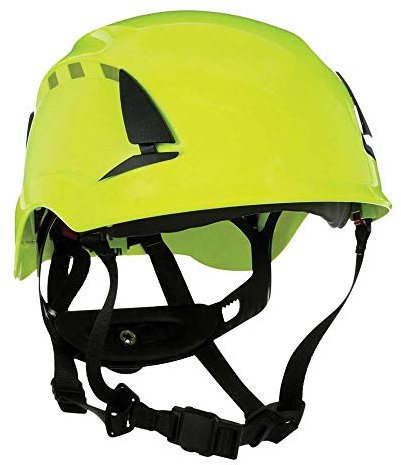 3M 3M-KAS-Secure_F Schutzhelm, Zartgrün Fluoreszierend, Uni Größe