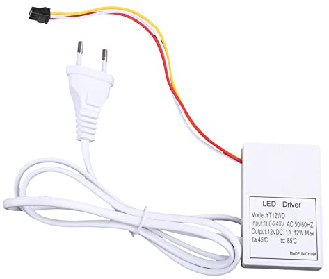 Gereiny Lámpara de Espejo, Sensor de Interruptor táctil Aislado de Encendido/Apagado táctil dedicado para baño, Espejo de luz antiniebla, Armario de Espejo LED de 2 Niveles