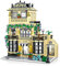 RuiDaXiang Café Ville Kit de Construction d'architecture,3 Niveaux de modèles de cafés,Blocs de Construction avec lumières LED pour Adolescents,Adultes（1443 pièces）