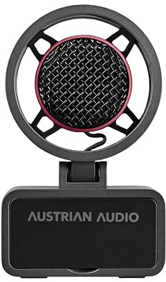 Austrian Audio | MiCreator Satellite | Studio-Kondensatormikrofon – Standalone oder Erweiterung für MiCreator Studio | 48 kHz/24-bit, 130 dB SPL, 1xTRRS Link, 1xTRS Kopfhörer, schwenkbarer Kopf