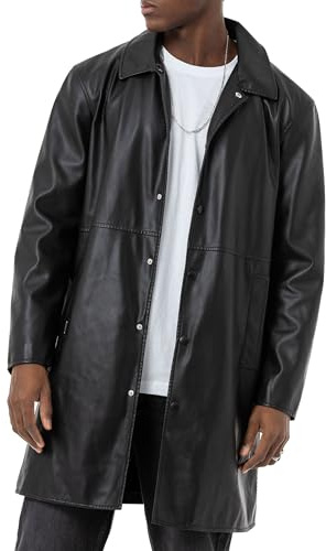 Redbridge Cappotto in similpelle di alta qualità Urbanstyle giacca corta in similpelle, Nero , L