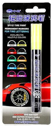 Penna per lettere per pneumatici – Penna per vernice per pneumatici per auto | Pennarello impermeabile per vernice auto, penna per vernice pneumatici, lattine di, pietre