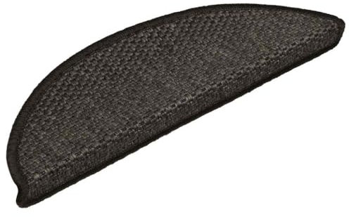 vidaXL Alfombra autoadhesiva Escalera sisal 30 uds Antracita, peldaño de Escalera, Alfombra de peldaño de Escalera, Cubierta de peldaño de Escalera