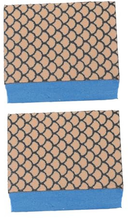 GARVALON 2piezas Esponja De Limpieza De Cocina Esponja De Lijado para Baño y Espejos Material Reutilizable y para Eliminar Manchas Difíciles