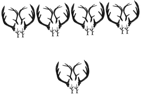 Healvian 15 Paare Diy Imitation Deer Antlers Kunstgeweihe für Halloween und Cosplay Leicht und Vielseitig Einsetzbar als Haaraccessoire oder Partydeko