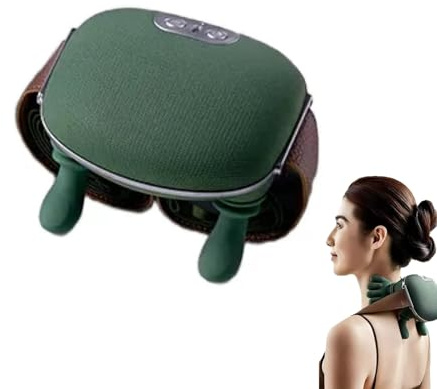 Real Hands Massager Massagekissen für Schultern, Nacken und Unterbauch mit Wärmefunktion, maschinelles Menschenhand-ähnliches