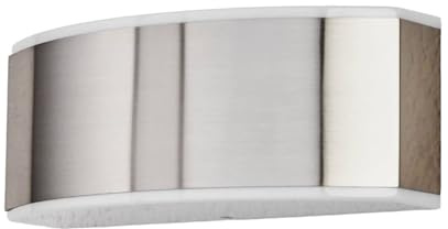 Outdoor Wall Light 'Pacon' (Modern) in Silver Made of Stainless Steel (1 Light Source, E27) from Lindby | Wall lamp for Exterior/Interior Walls, House, Terrace und Balcony