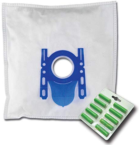 10 x Mr.Clean Staubsaugerbeutel + 10 Duftstäbe geeignet für Bosch BGL2UB1108 Bag & Bagless - GL 20 - kompatibel zu Swirl S 67 S67