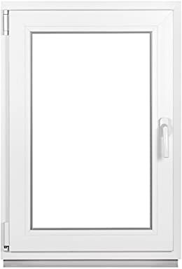 Premium Kunststofffenster Von Komforta - Kellerfenster Weiß Argon Isoglas BxH: 400 x 600 mm Garagenfenster/Gartenhaus Fenster BxH: 40 x 60 cm 2-fach Verglast Din Links Funktion Dreh Kipp Fenster