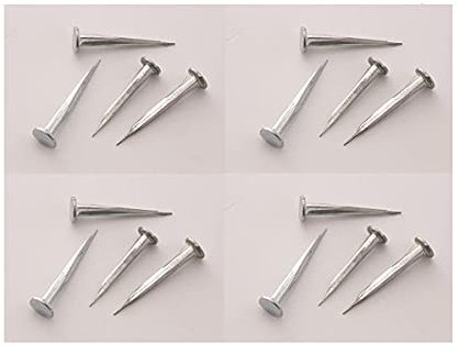 SISI UK® 50 x Fine Cut - UPHOLSTERY/CARPET TACKS/PINS/NAILS - Size:10mm,13mm,15mm & 20mm Zinc (13mm)