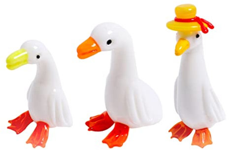 BESPORTBLE 3stücke Figur Dekoration Aus Glas Für Schreibtisch Und Bürodeko Mit Teilen Für Einweihungsgeschenk Und Moderne Wohnaccessoires