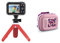 VTech KidiZoom Studio (Red), Video Camera for Children Action Camera for Kids from 5 Years + & Kidizoom Camera Case, Portable Hard Case for Children, Suitable for Kids from 3, 4, 5+ Year Olds, Pink