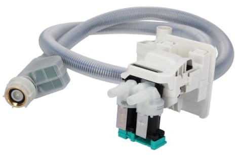 easyPART passend für SIEMENS 00702474 Zulaufschlauch Aquastop 1,5m mit | Magnetventil für Waschmaschine, Grobsieb, Zulaufsieb mit Dichtung, Doppeltes Ventil, Kompatibel mit Bosch, Balay