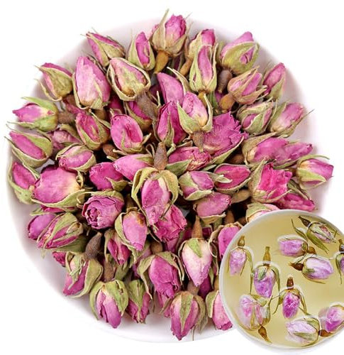 100% France Rose 50G/1.76oz feuilles fraîches, non OGM, fleurs séchées naturelles, herbes savonneuses, thés, sirops, boissons, pâtisserie, beauté DIY, sachets et épices fraîches