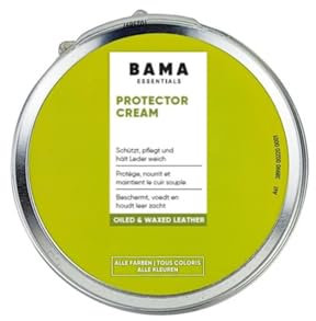 Bama Schuhpflege Protector Cream – Schuhwachs für die Pflege & den Schutz von Leder, neutrale Lederpflege geeignet für alle Farbtöne - 100 ml