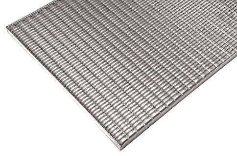 B2 Industrie Gitterrost Pressrost verzinkt 600x1000mm Masche 30/10