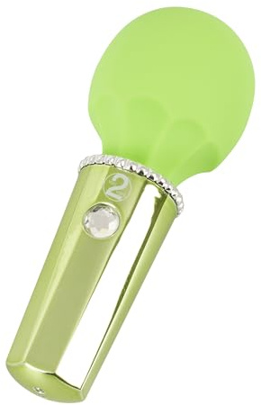 You2Toys Mini Wand Lemon - kleiner Vibrator mit straken Vibrationen, 10 vielseitige Vibrationsmodi, in Grün