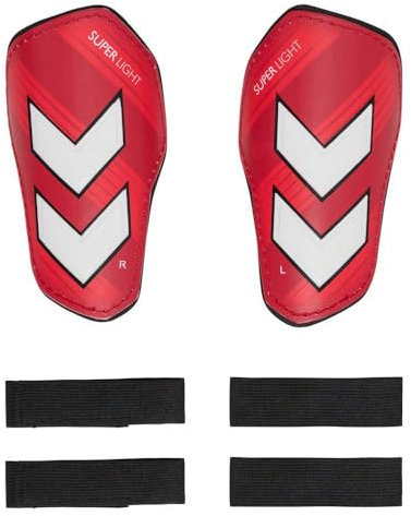 hmlSHIN Guards SUPER Light, Pompeian RED, S