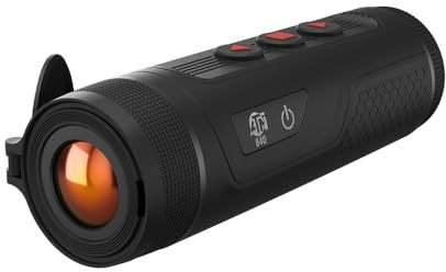 ATN BlazeTrek - Monocolo termico da caccia, sensore 384 x 288/640 x 512, 50 Hz, 12 μm, 25 mK, display AMOLED 800 × 600, estrazione oculare da 15 mm, batteria 7+ ore, USB Type-C, IP67, leggero (640 x