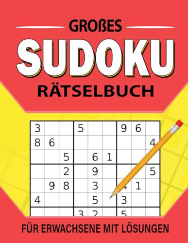 Großes Sudoku-Rätselbuch für Erwachsene