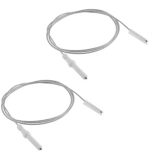 TUBBEK 2 stück 35mm/40mm/45mm Gasherd Bereich Herd Ersatzteile Zündgerät Zubehör Herd Elektrode Gas Zünder(35mm)