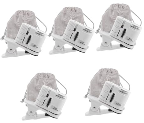 SHINEOFI Lot De 5 Rallonges De Poignée De Clip De Téléphone Pliable Décoration Miroir Compact pour Voyage Support Rechargeable Bouteille Scellée Pot De Miel Spa Lavage des