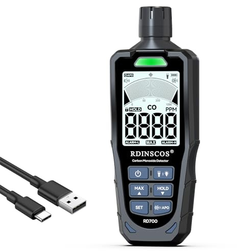 RDINSCOS RD700 Tragbarer Kohlenmonoxid-Detektor (RD700A)