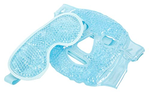 UPKOCH Wiederverwendbare Gel Gesichts Und Augenmaske Für Kalt Und Wärmetherapie Pvc Mittlere Größe Kühlend Gegen Schwellungen Und Augenringe Für Zuhause Und Büro
