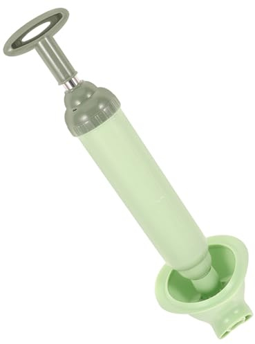 LALAFINA Heavy Duty and Rubber Material with High Pressure Dredging Bathroom Plunger Compatible with Most Drain Sizes for Hotel and Bathroom Use