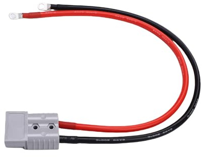 HEEPDD Batteria Quick Connect, Connettore per Sistemi Quick Connect con Cavo SC16-8 Terminale 6AWG, Soluzione di Ricarica Ad Alte Prestazioni per Carrelli Elevatori Elettrici, Carrelli da Golf e