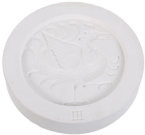 GLEAVI Stampo in Gesso per Ceramica Strumento Versatile Design Vermilion Birds per Argilla, per Artisti e Studenti in Progetti di Modellazione Ceramica