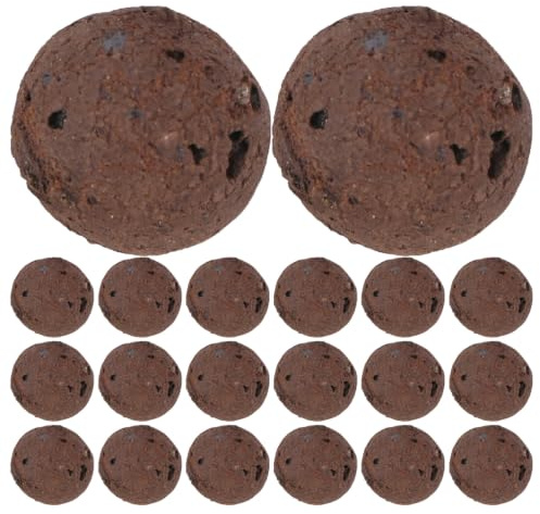 Zerodeko 1 Sacchetto di Argilla espansa per Piante - 1 kg Circa di ciottoli di Argilla per Piante da Interno, drenaggio dei vasi e utilizzo in terrari, 10-14 mm