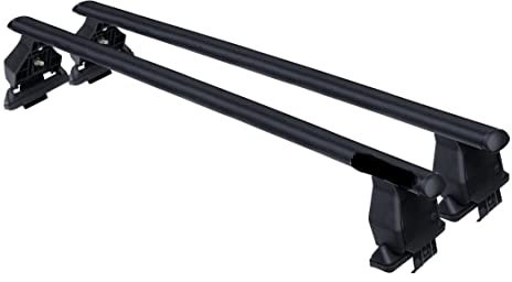 AUTOFORNITURE ITALIA Dachträger Dachträger Dachgepäckträger für Auto ohne Relings, Montagesystem mit Dachträger + Befestigungsset speziell für Auto