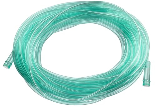 Oxygen Tubing - Premium Green Crush Resistant Oxygen Tubes - Extra Long 50 Foot - Pack of 3 Tubes