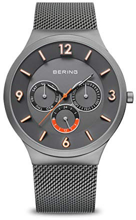 BERING Herren Uhr Quarz Movement - Classic Collection mit Edelstahl und Saphirglas 33441-377