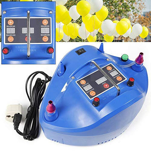 Ballonpumpe Elektrische Luftballonpumpe 4Luftdüs Luftballons Pumpe für Große Partys und Anlässe