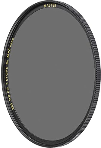 B+W Graufilter ND 0.9 MRC Nano Master 39mm (16x vergütet, Slim, Premium), Black, 1101552