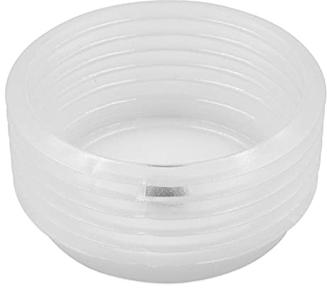 Hole Saw Dust Bowl, Drill Dust Cover Drywall Dust Collector Elastic Sealing, Easy Operate(White)