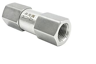 JIYAMI'EN EL Combiné modulaire 1/8 1/4 clapet Anti-Retour 3/8 1/2 3/4 Pouces en Acier Inoxydable 304 316 1 Broyage séparée Way clapet Anti-Retour (Specification : 3/4Inch, Wiring Control : 316)
