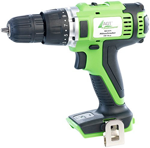 AGT Professional Akkubohrer: Akku-Bohrschrauber AW-18.as, 20 V (ohne Akku) (Accuschrauber, Accu Bohrschrauber, Bohrfutter)