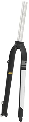 Fahrrad Starrgabel, Aluminiumlegierung, Ultraleichte Rennrad Vorderradgabel, 26/27,5/29 Zoll Gabel mit Geradem Rohr, Mountainbike Gabel for Rennfahrer und Bergfahrer